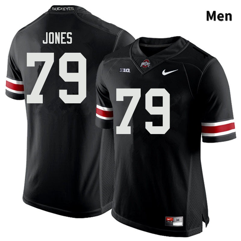 Ohio State Buckeyes Dawand Jones Men's #79 Black Authentic Stitched College Football Jersey